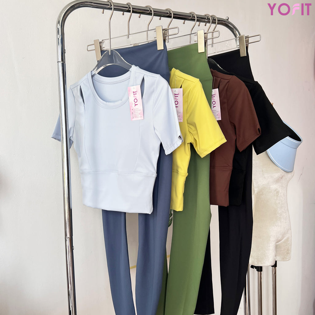 Set tập Zencut croptop Y8146