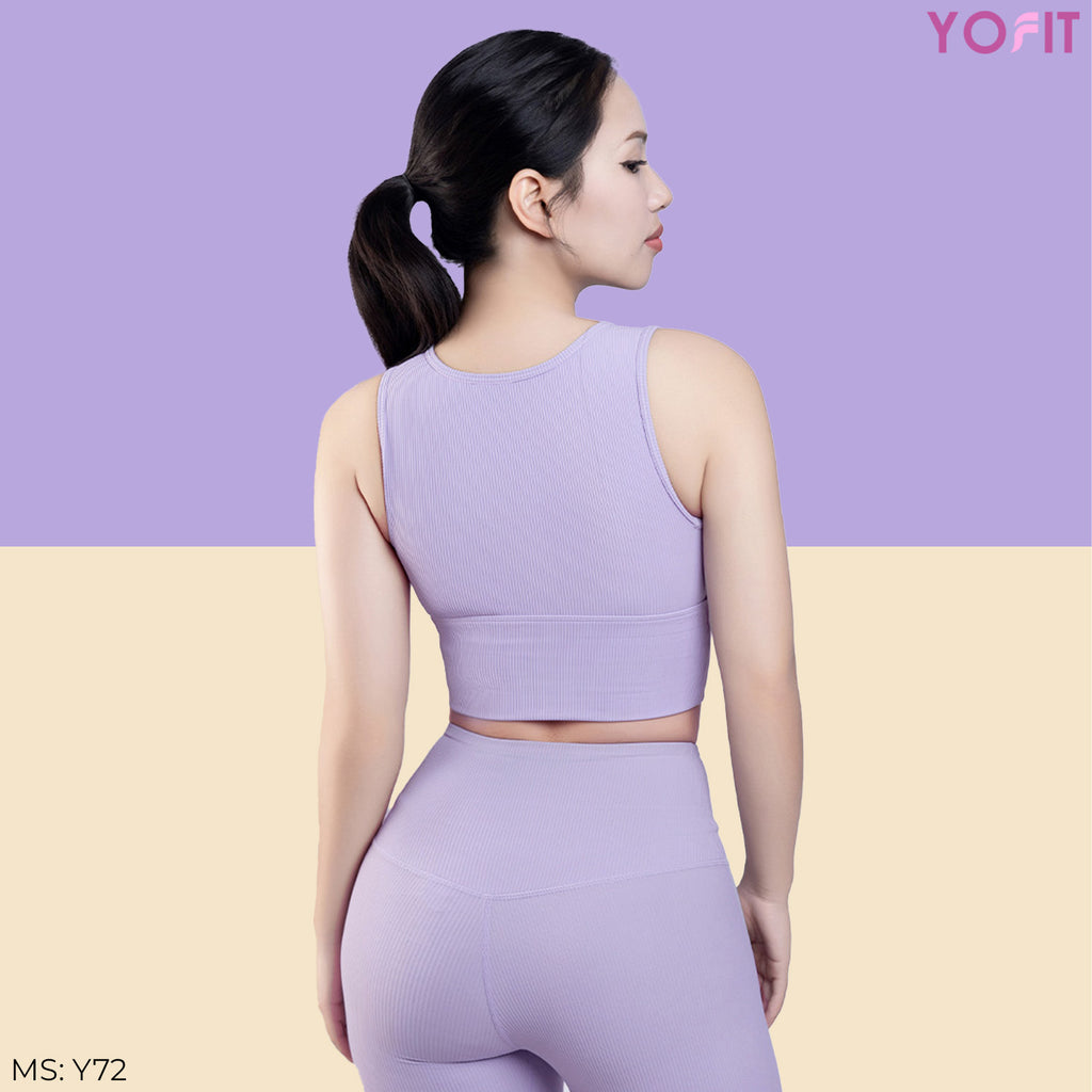 Set tập đùi lửng thun tăm YOFIT Y72