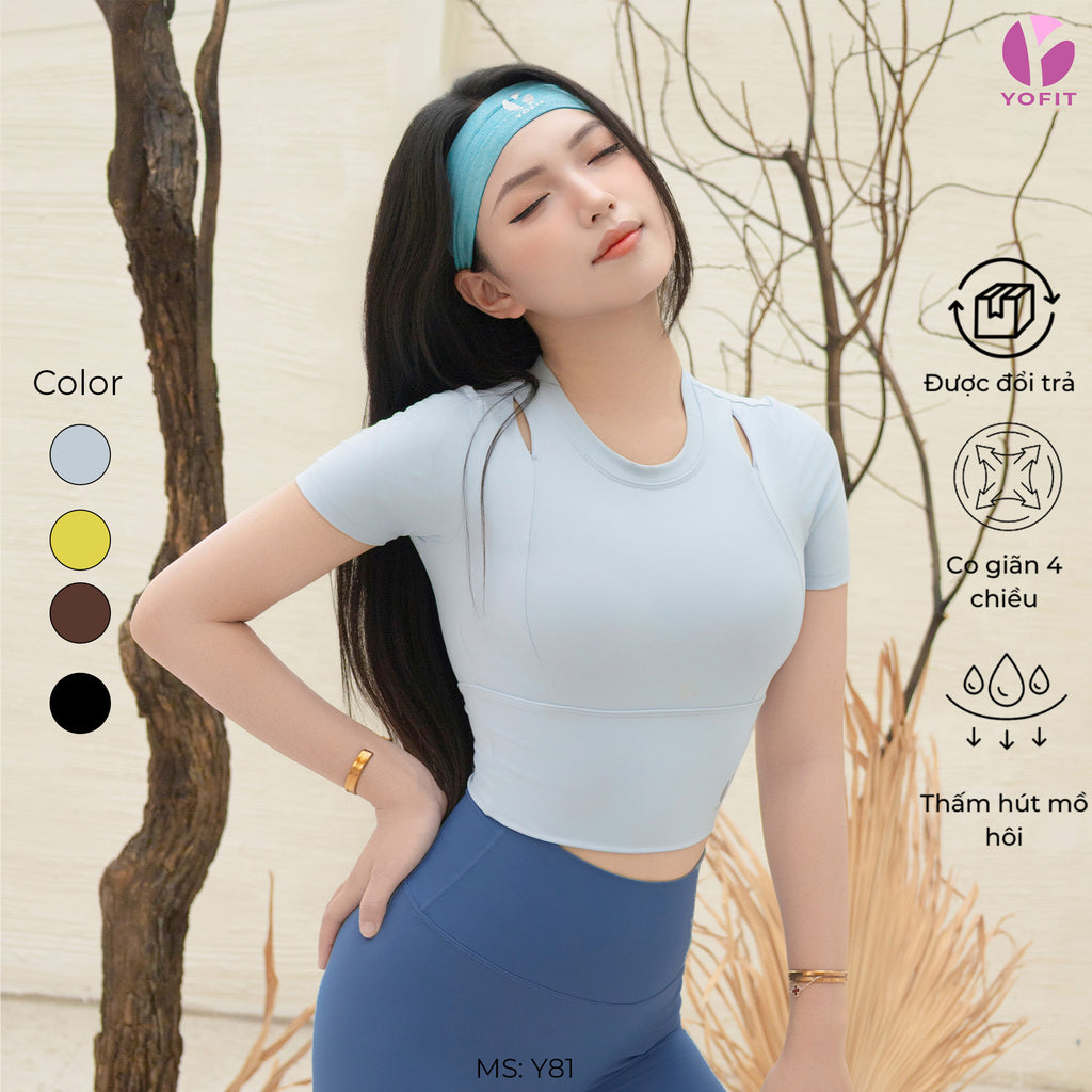 Áo croptop Zencut YOFIT Y81