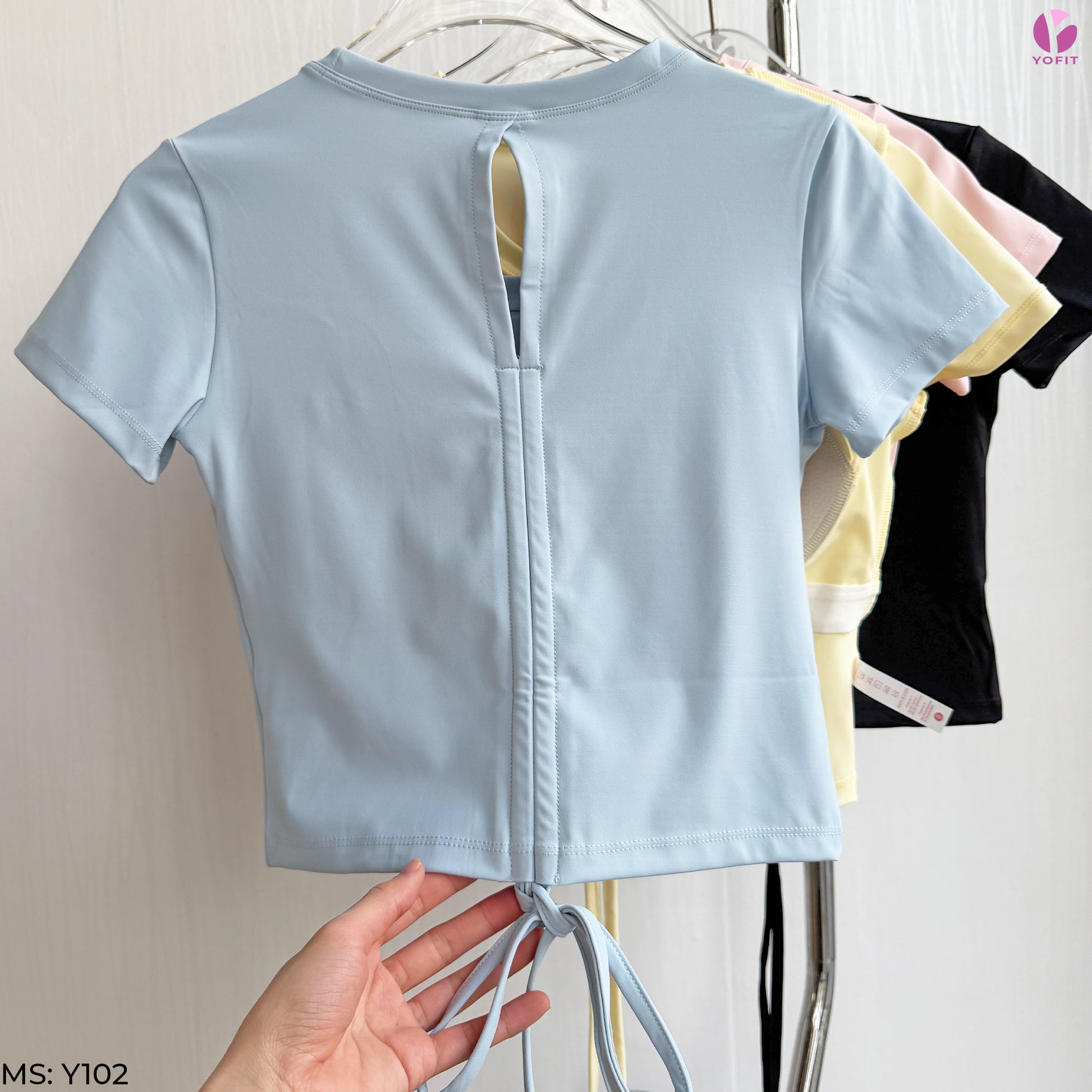 Áo Croptop Lineaback YOFIT Y102