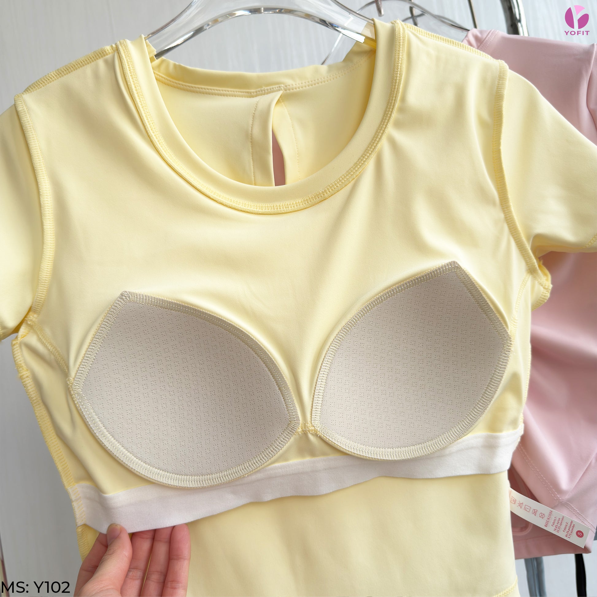 Áo Croptop Lineaback YOFIT Y102