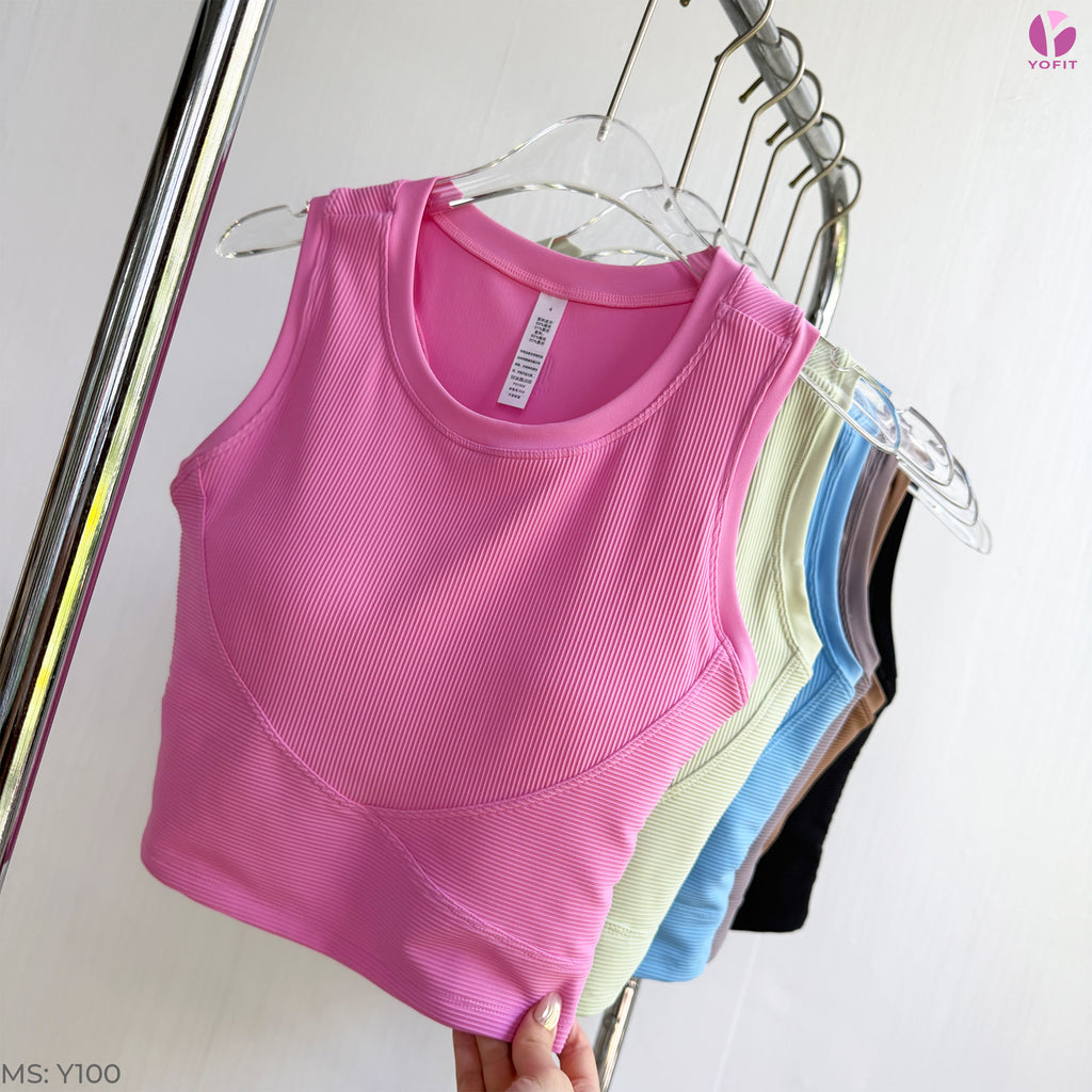 Áo Croptank Bloom YOFIT Y100