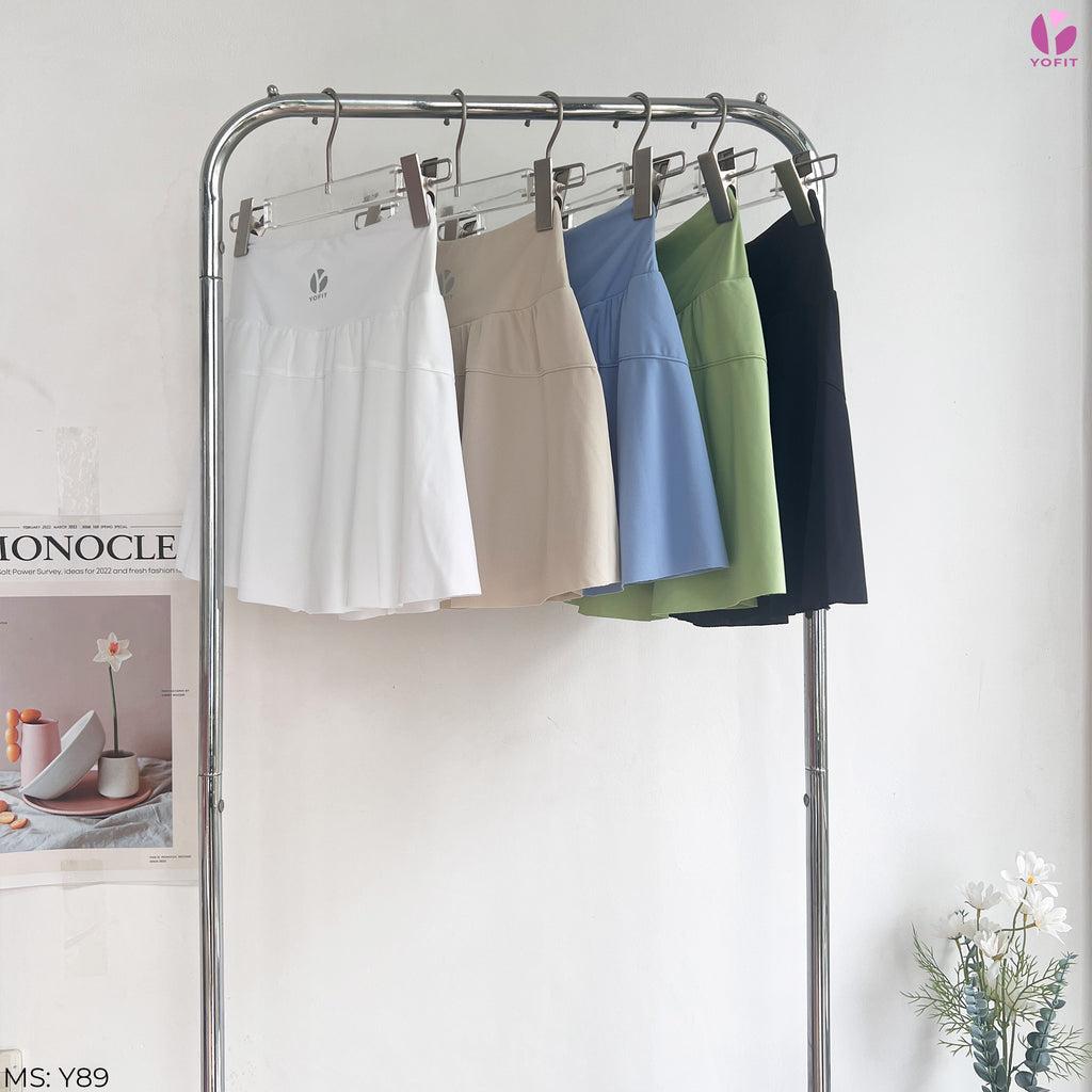 Váy Pickleball 2 lớp YOFIT Y89