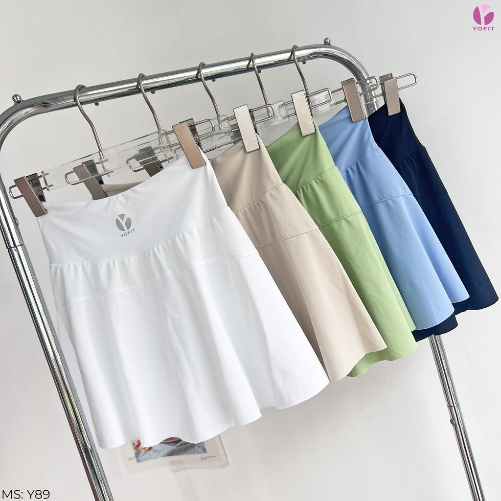 Váy Pickleball 2 lớp YOFIT Y89