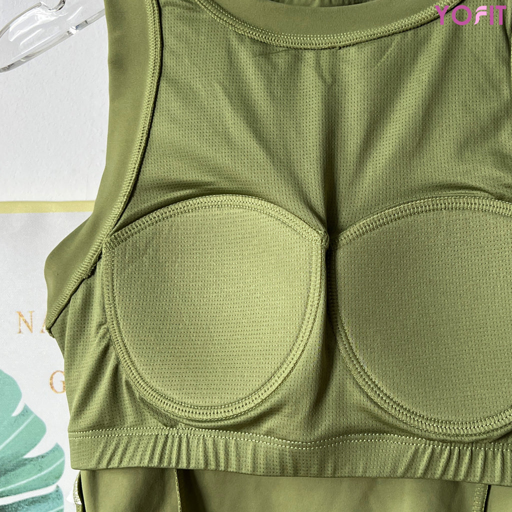 Áo tập Croptank YOFIT Y76