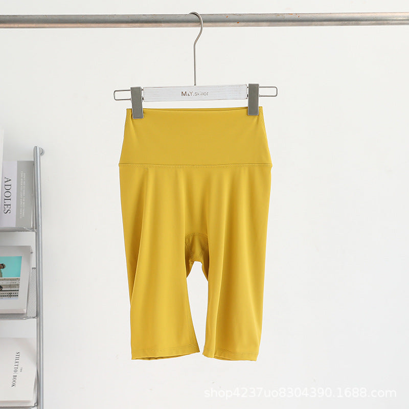 Quần đùi lửng dáng biker YOFIT Y50 Lemon
