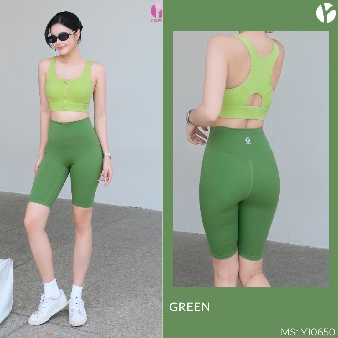 Set ZIP Short YOFIT Y10650