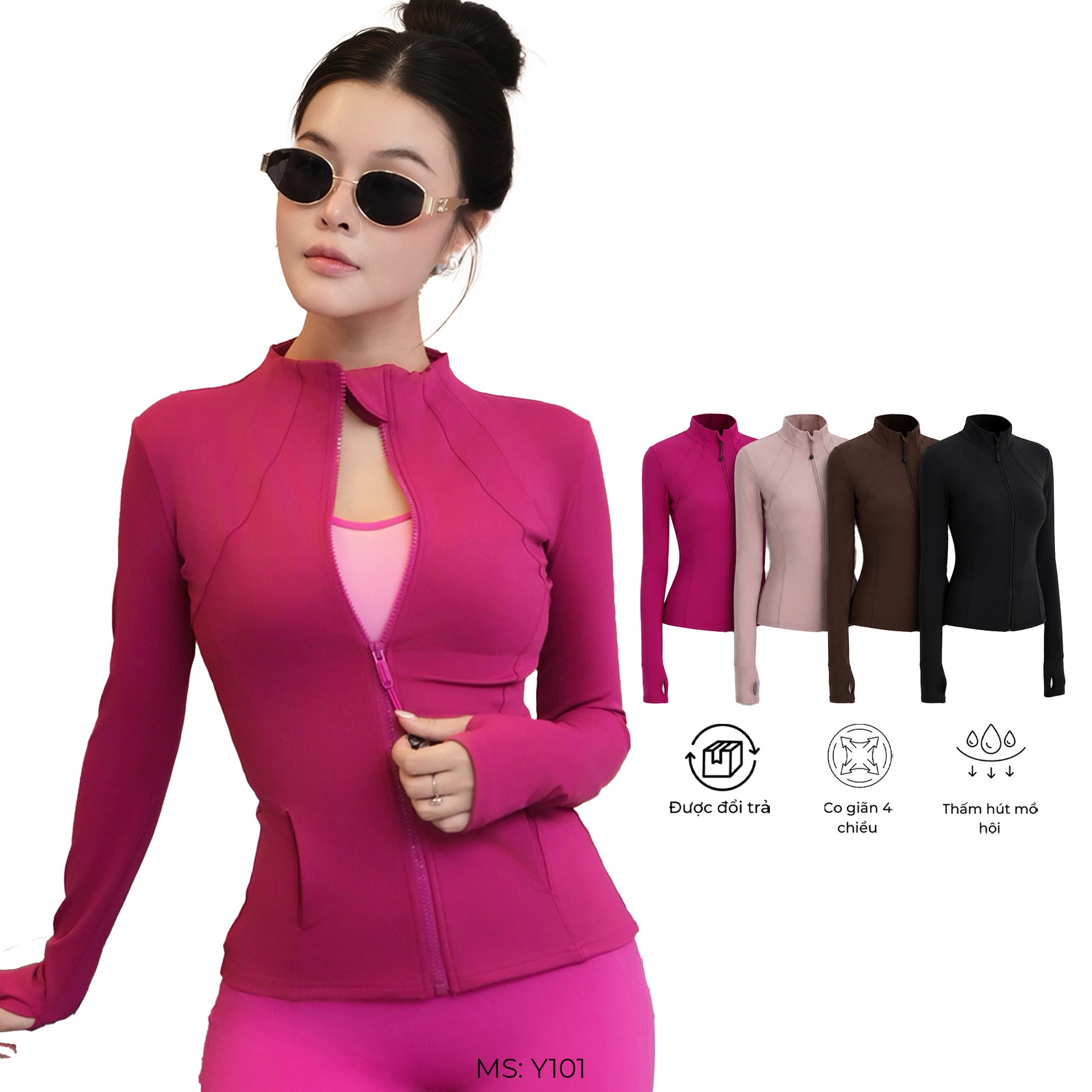 Áo khoác Essential Jacket YOFIT Y101
