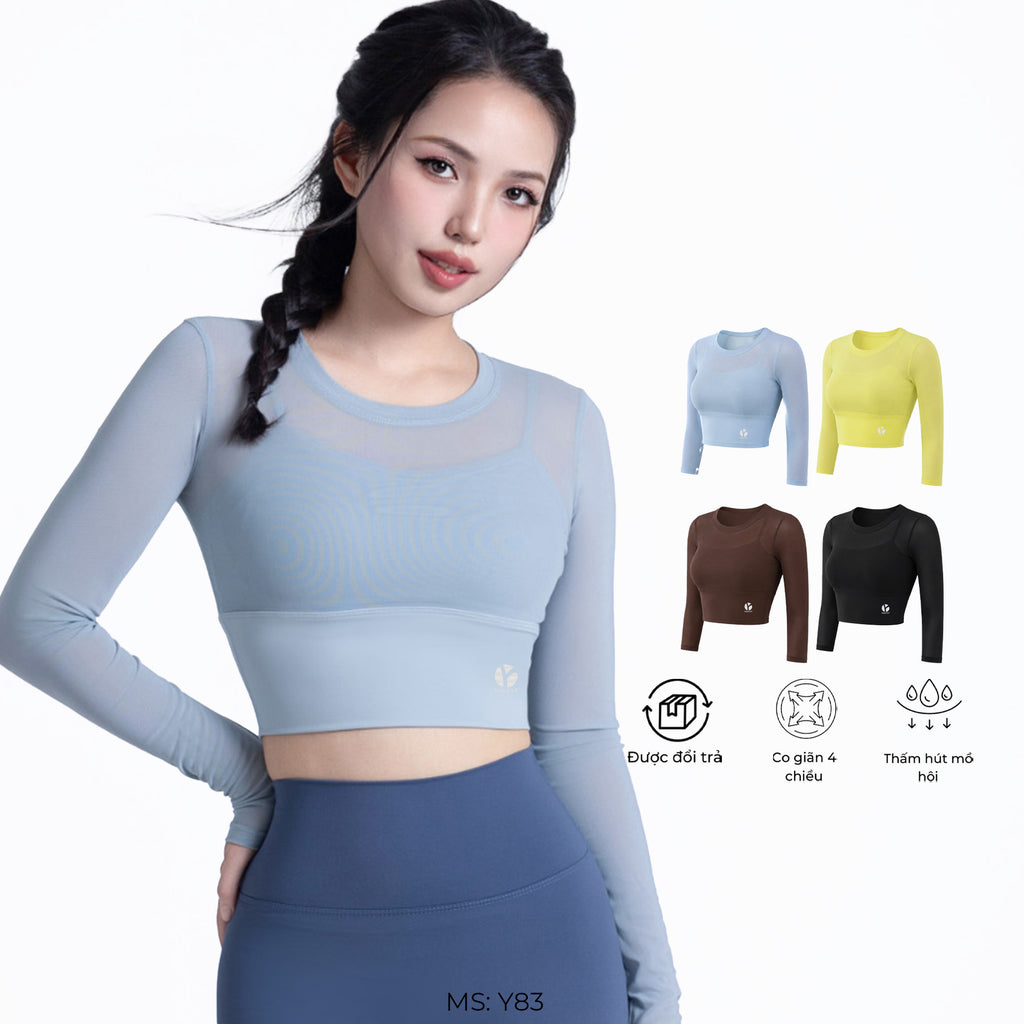Áo tập dài tay Harmony YOFIT Y83