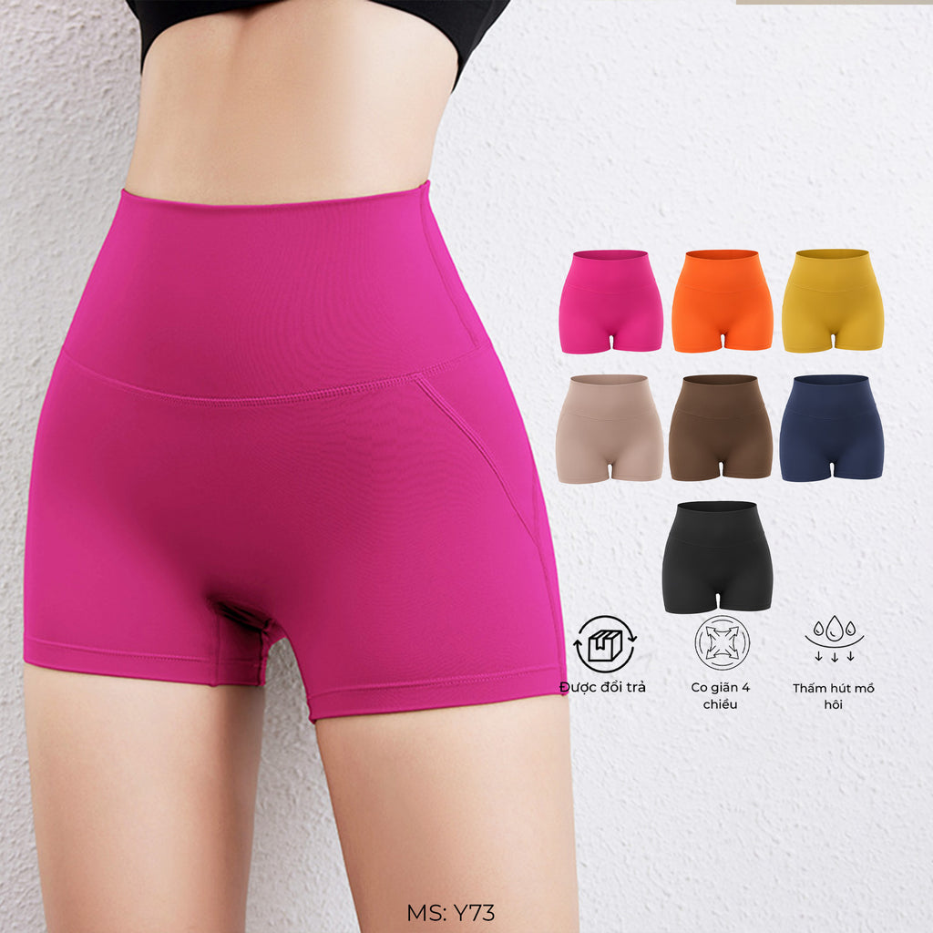 Quần short tập 2 lớp YOFIT Y73