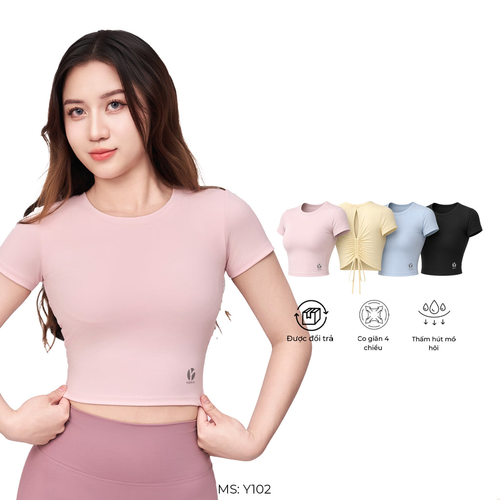 Áo Croptop Lineaback YOFIT Y102