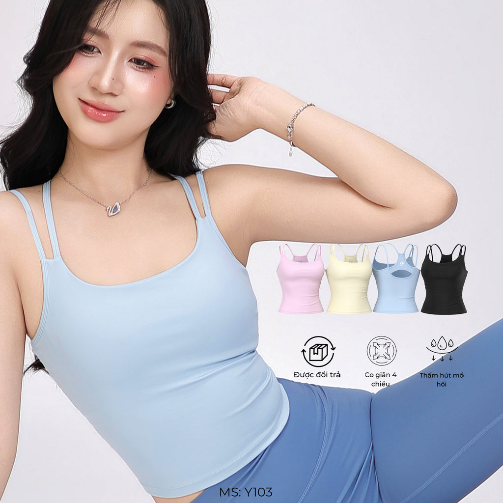 Áo Grace toptank YOFIT Y103