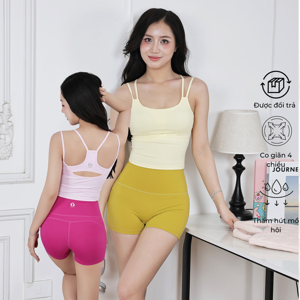 Set tập Grace Top x Short YOFIT Y10373