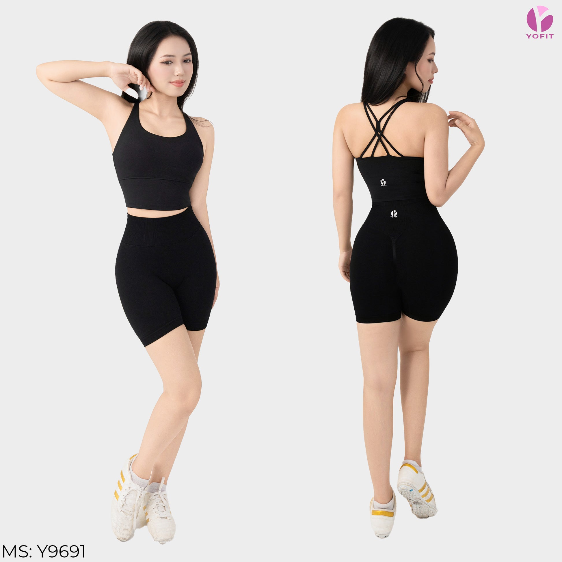 Set quần áo tập Coreglow Short Y9691