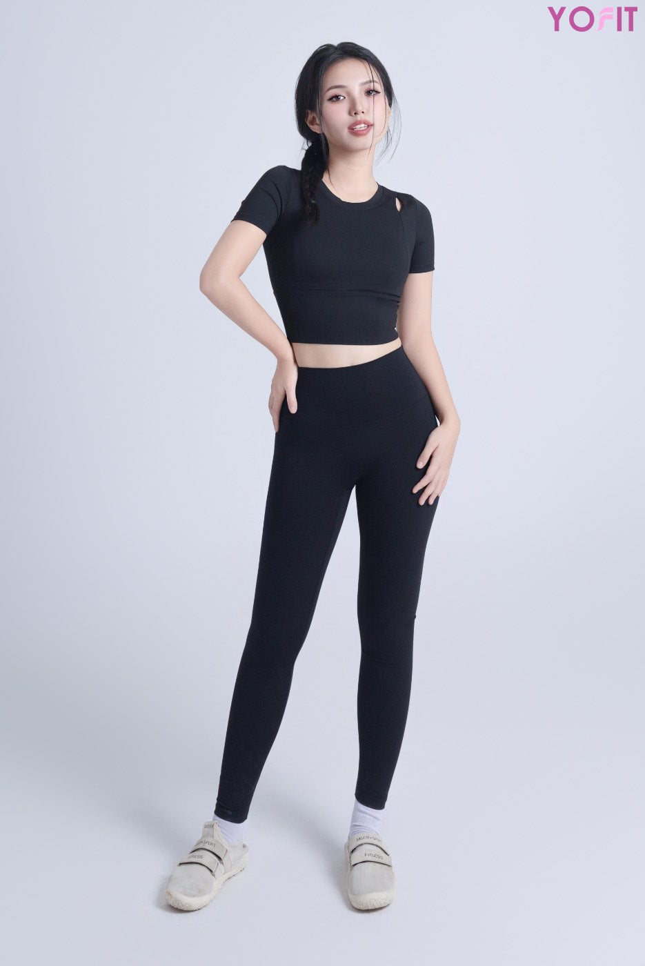 Set tập Zencut croptop Y8146