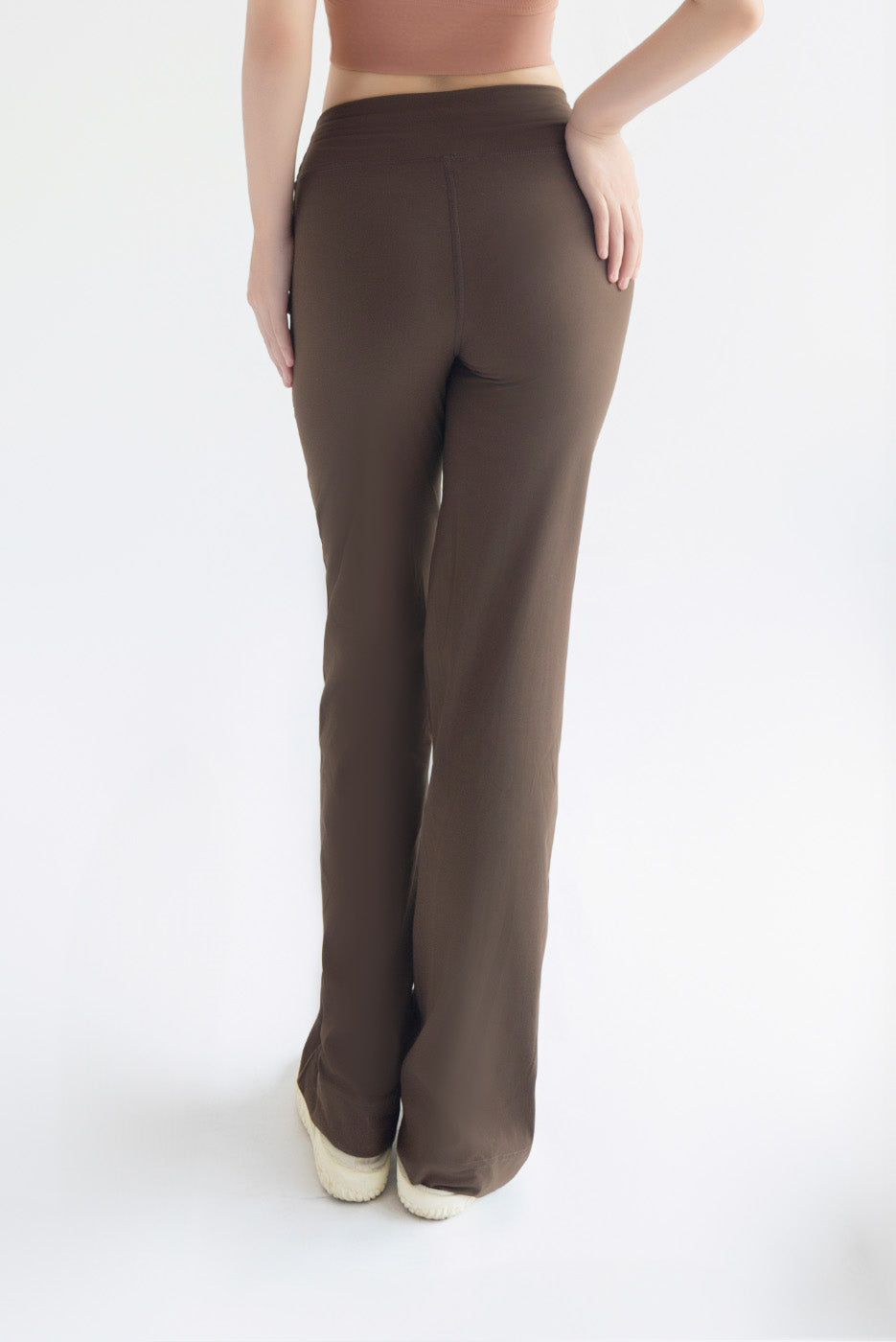 Quần ống suông cạp cao YOFIT Y86