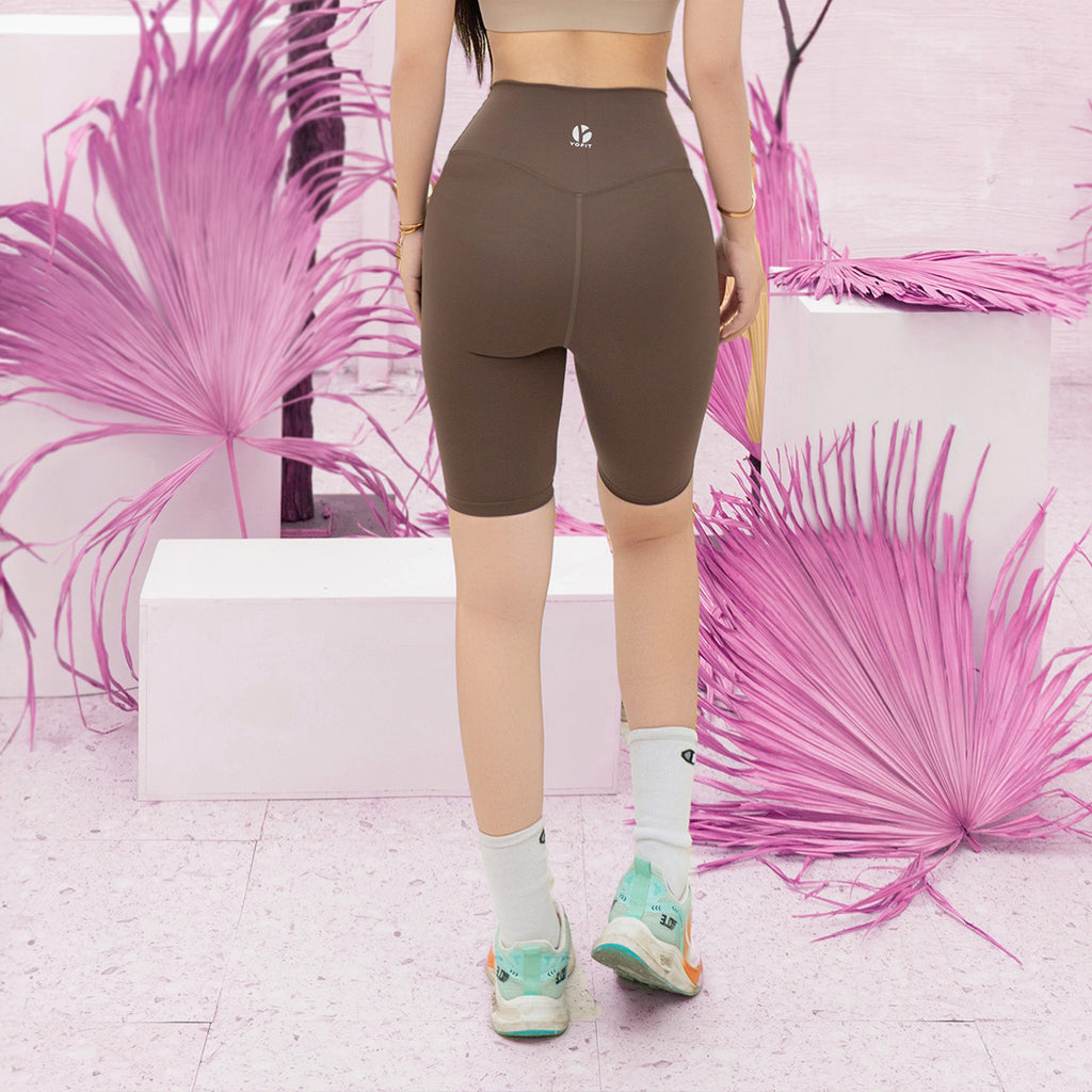 Quần đùi lửng dáng biker YOFIT Y50