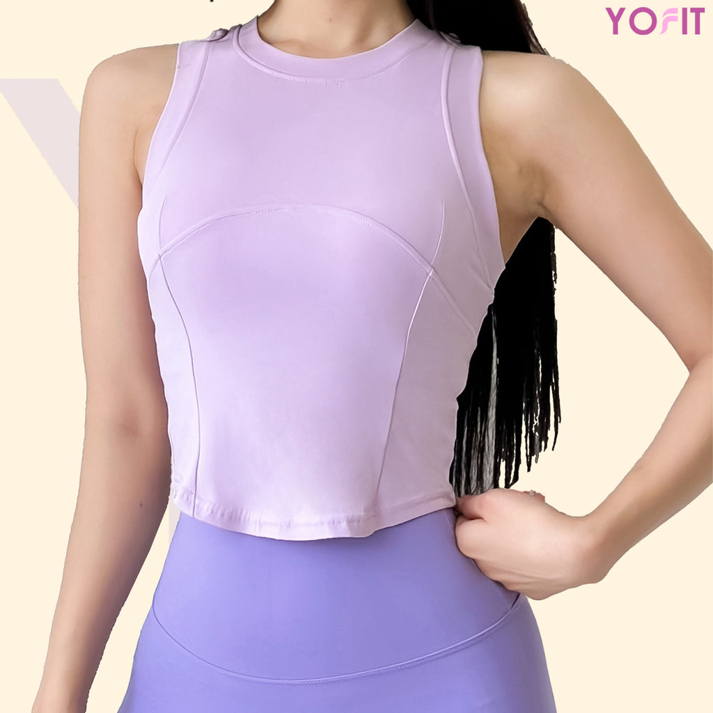 Áo tập Croptank YOFIT Y76