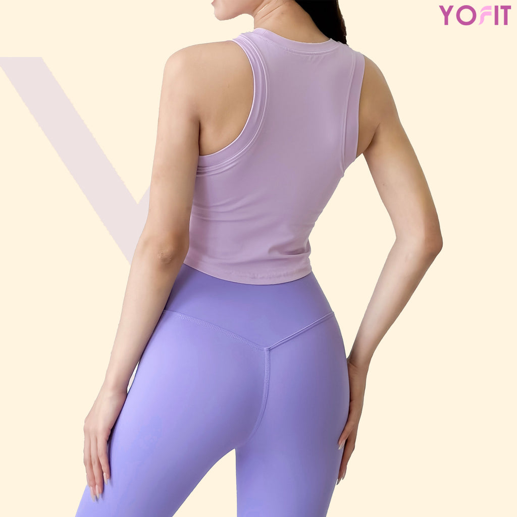 Áo tập Croptank YOFIT Y76