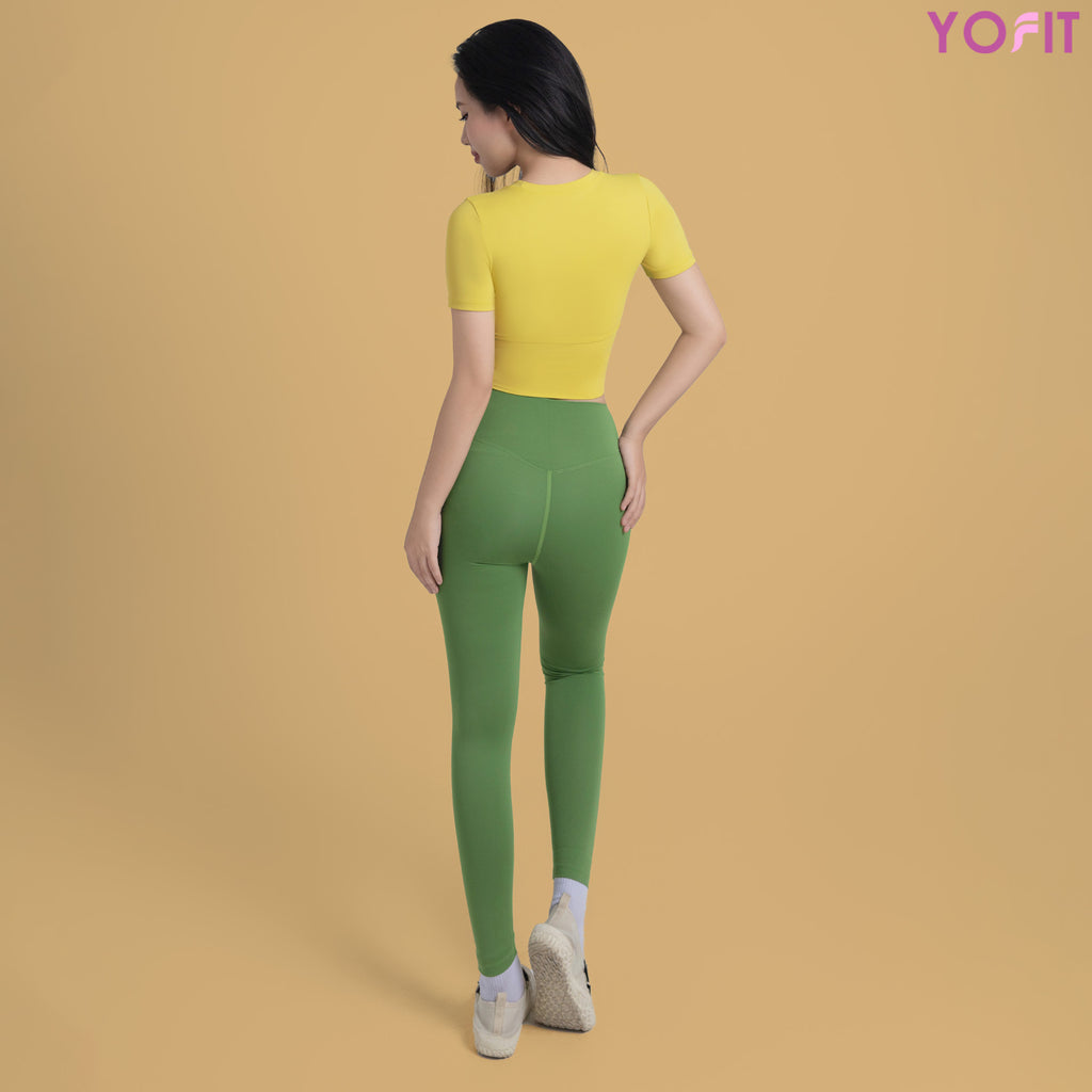 Set tập Zencut croptop Y8146