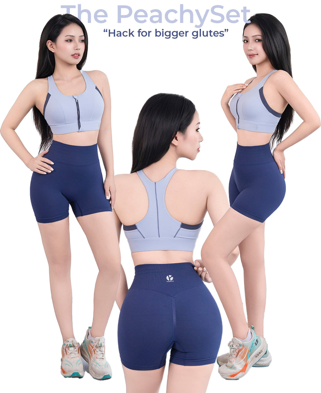 Set tập đùi Peachy Y8491