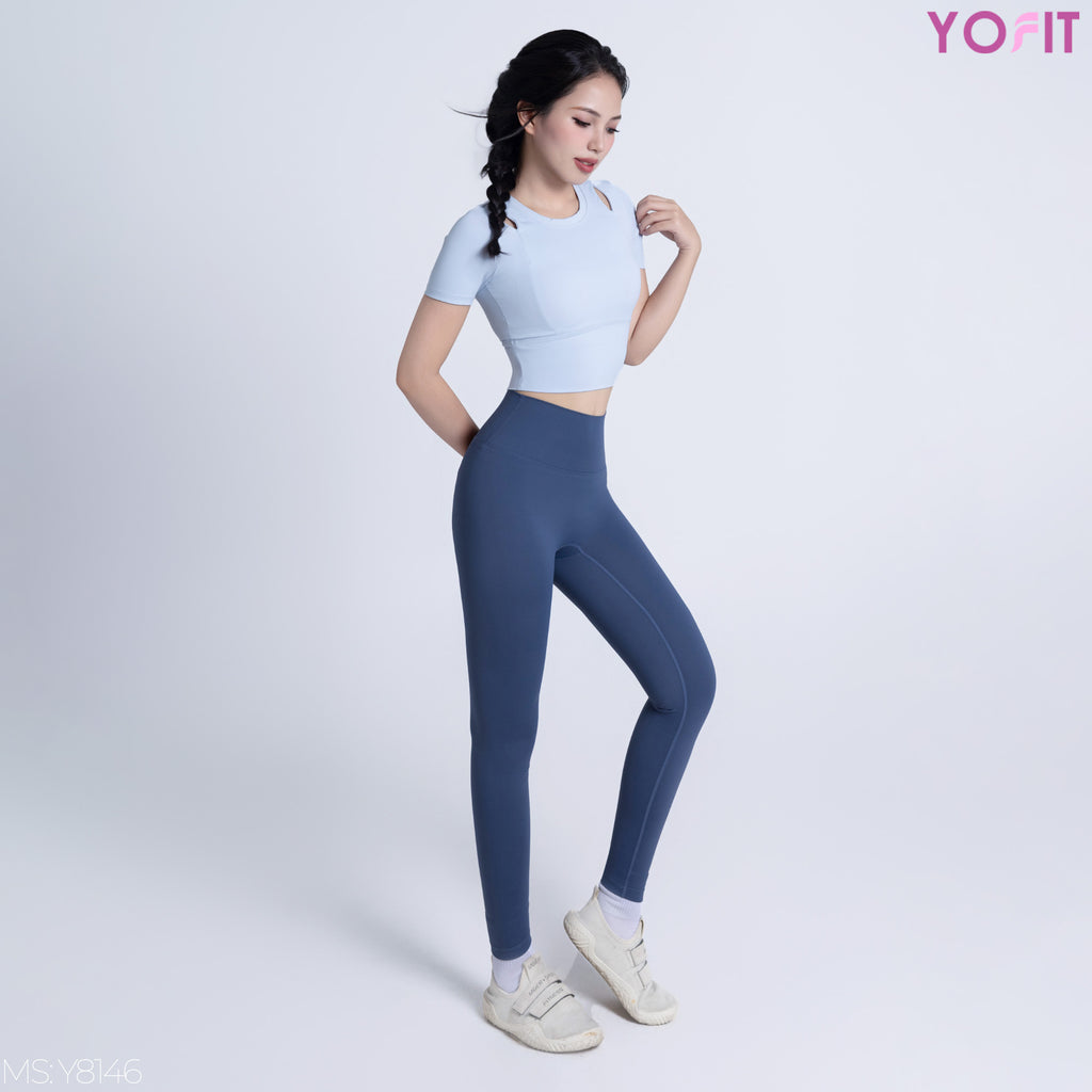 Set tập Zencut croptop Y8146